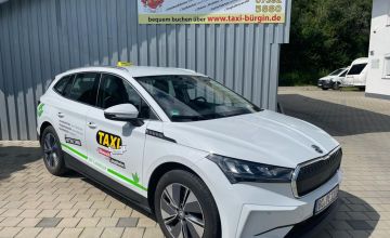 Skoda Enyaq, Laupheim's erstes Elektrotaxi